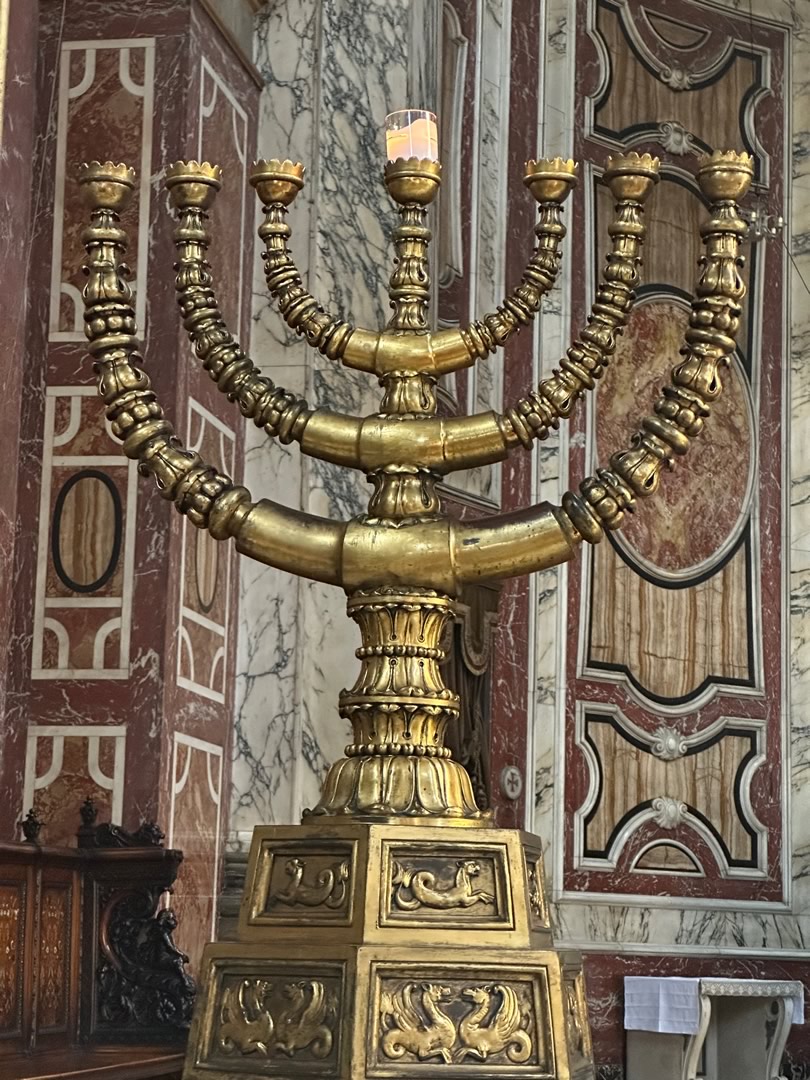 England London Menorah Holy Trinity Brompton