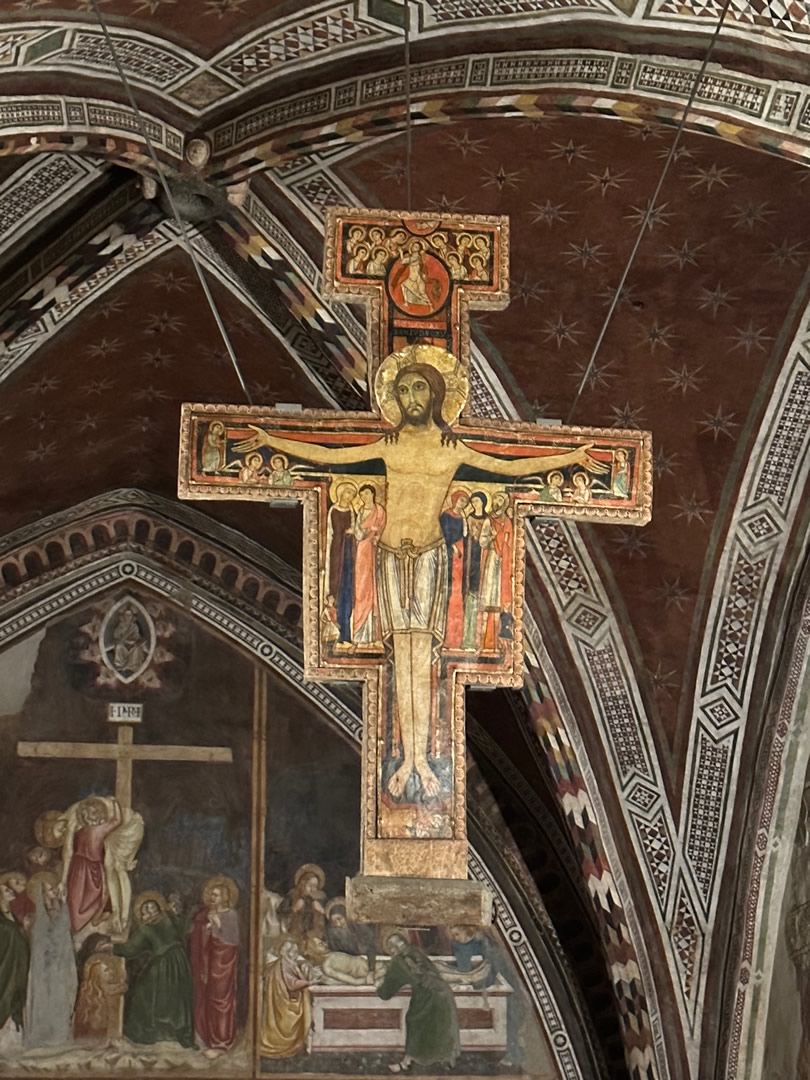 Italy-Assisi Crucifix San Damiano