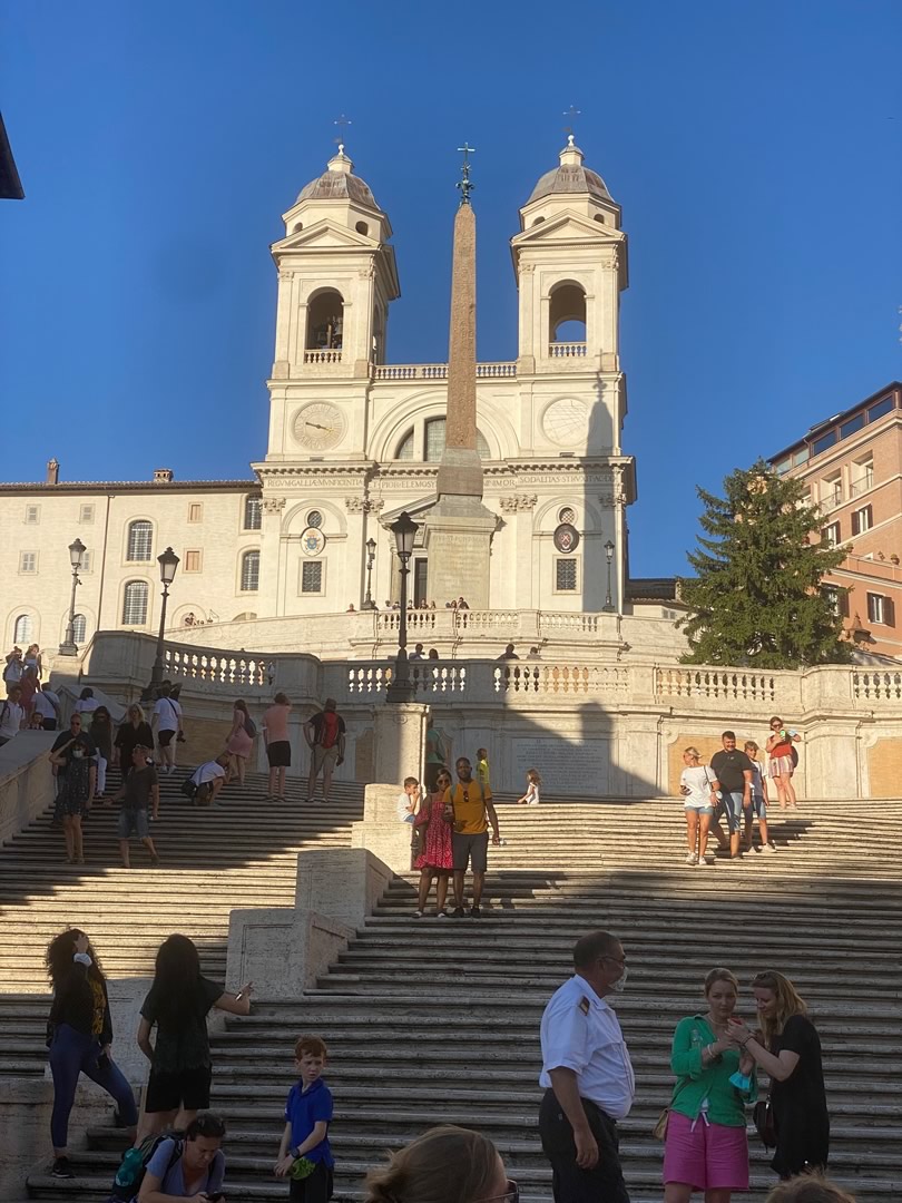 Italy-Rome Trinita dei Monti